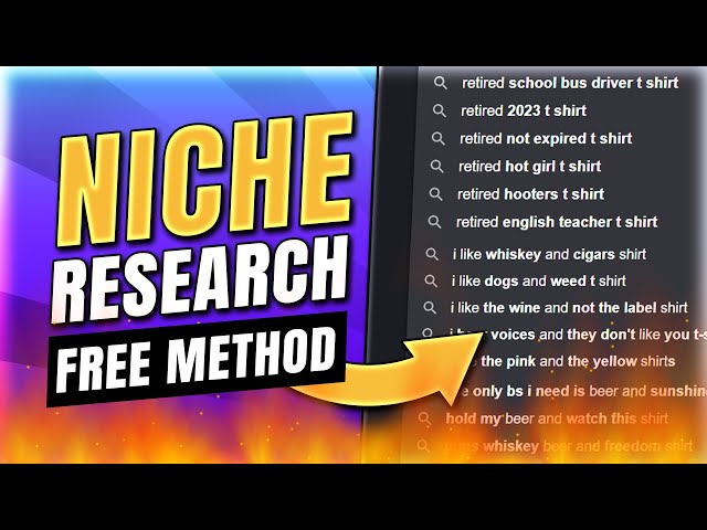 🤑100% FREE EVERGREEN Niche Research Method!
