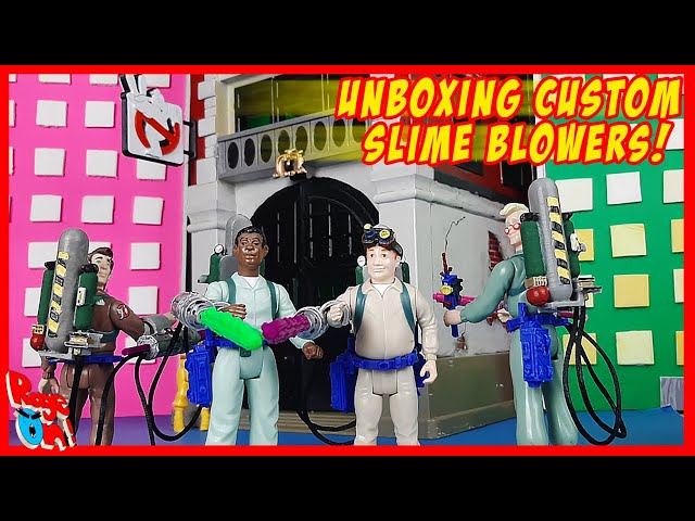 Unboxing  & honest review Real Ghostbusters custom 3d printed Slime Blowers from Charlie's Toy Shop