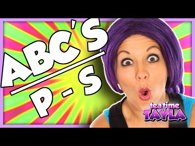 ABC’s for Children | Learn ABC’s for Kids | Letters P, Q, R, S | ABC Series on Tea Time with Tayla