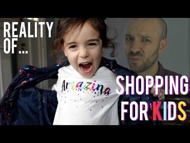 CLOTHES SHOPPING WITH KIDS