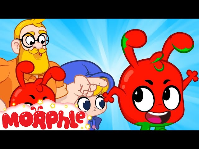 Red Orphle is BACK! - Double Morphle | Mila and Morphle | Cartoons for Kids | Morphle TV