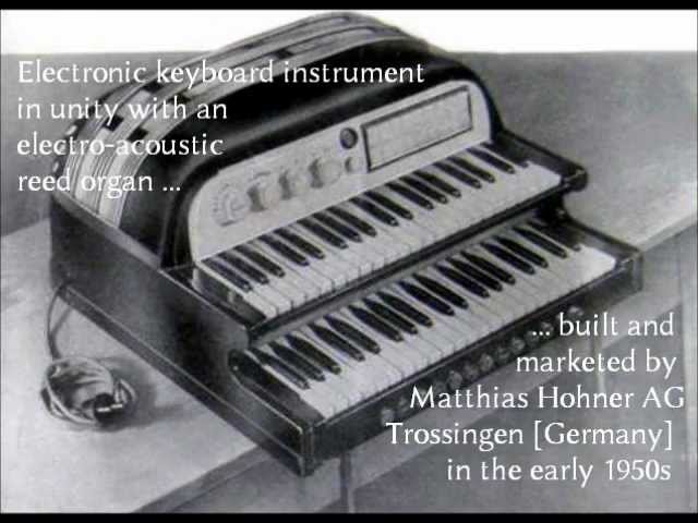 Hohner Multimonica I - Vacuum tube synthesizer of the 1950s