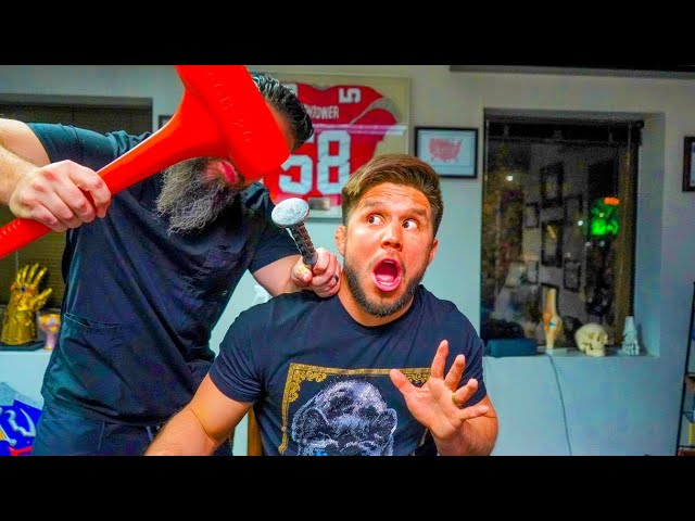 *HENRY CEJUDO* UFC + OLYMPIC CHAMPION gets HAMMER THERAPY for FROZEN ANKLE
