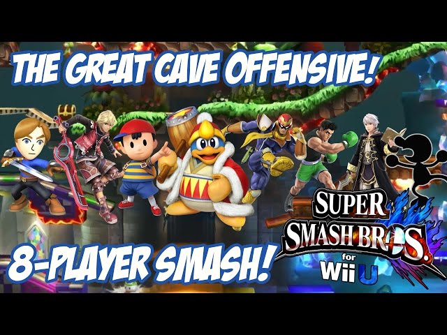8-Player Smash! [Super Smash Bros. for Wii U] [1080p60]