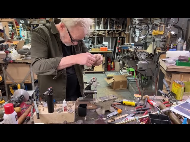 Adam Savage in Real Time: Royal Sceptre Finishing Work