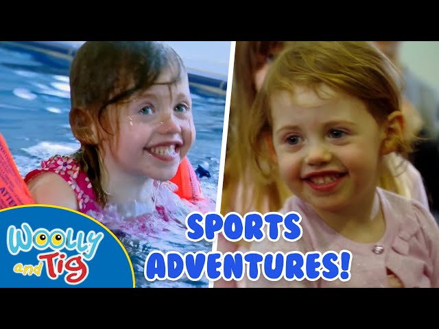 @WoollyandTigOfficial - Lets Get Active!💃 | 🏊🏻‍♀️Summer Olympics🚴🏼‍♀️| TV Show for Kids | Toy Spider