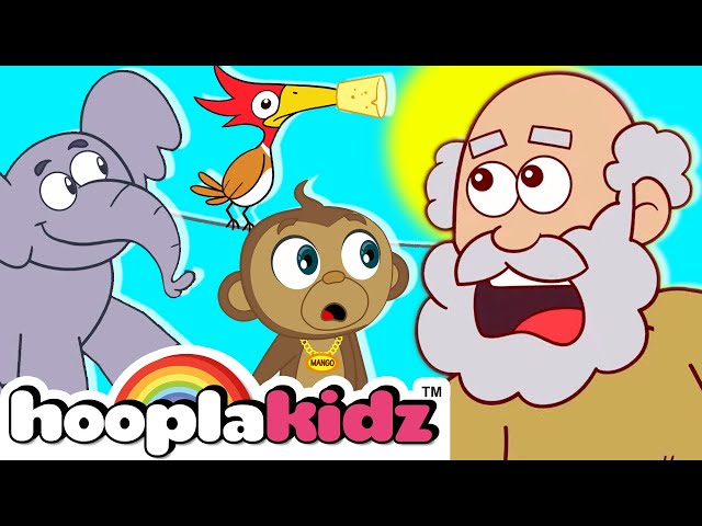 Classic Nursery Rhymes | Animals Went in Two By Two | HooplaKidz