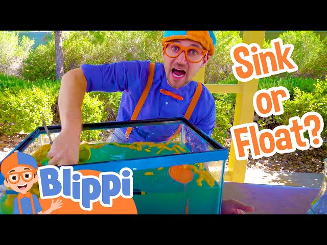 Sink or Float | Blippi Full Episodes | Science Videos for Kids with Blippi | Blippi Toys