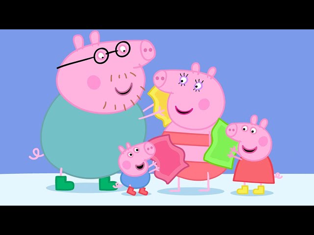 Swimming In The Snow! ❄️ | Peppa Pig Official Full Episodes