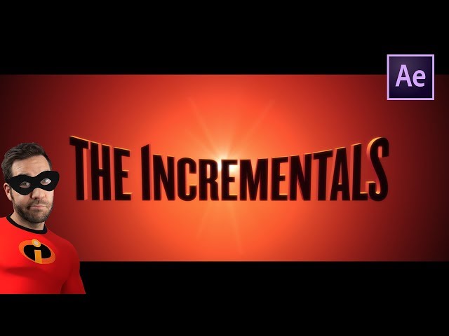 Incredibles-Inspired Animated Titles in After Effects (NO PLUGINS!) | Greyscalegorilla
