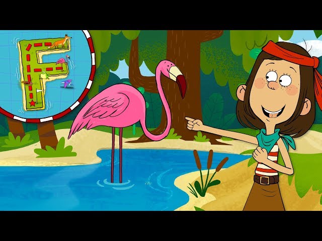"F" Island | Learn The Alphabet  with Captain Seasalt And The ABC Pirates