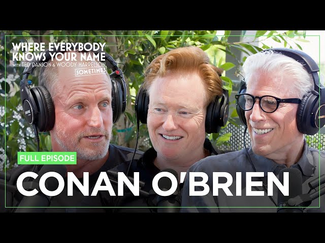 Conan O'Brien | Where Everybody Knows Your Name with Ted Danson & Woody Harrelson
