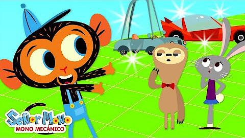 Señor Mono, Mono Mecánico - Caricatura para Niños