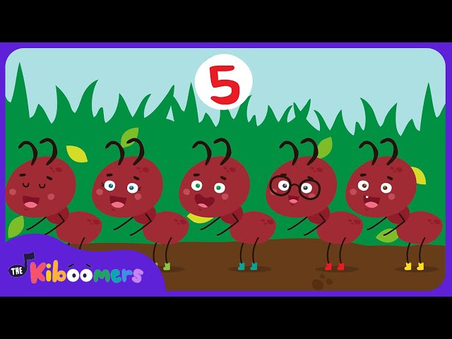 The Ants Go Marching - The Kiboomers Preschool Songs & Nursery Rhymes for Counting