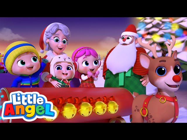 Santa Claus is Sick - We Wish You a Merry Christmas! | @LittleAngel Kids Songs & Nursery Rhymes