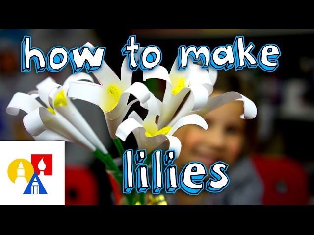 How To Make Paper Lilies