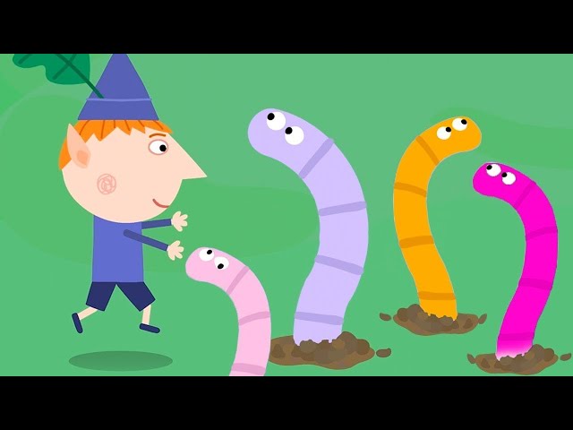 Ben and Holly’s Little Kingdom | Worm Hunting | 1Hour | HD Cartoons for Kids