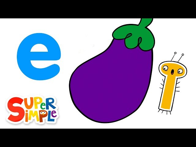 The Letter E | Learn The Alphabet | Super Simple ABCs