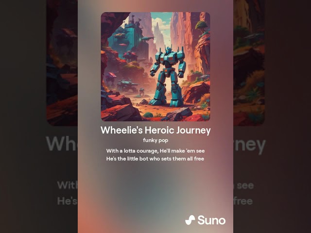 Wheelie's Heroic Journey (AI Gen Transformers Song)
