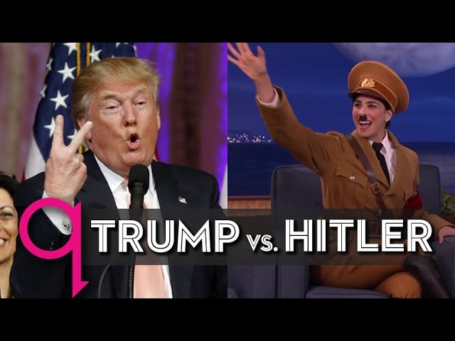 Is Trump paving the way for Hitler jokes?