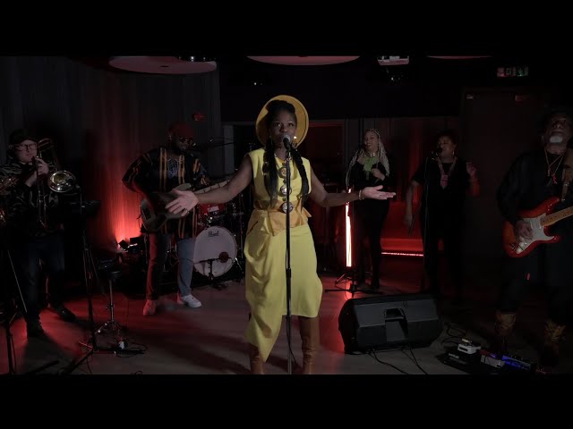 Ibibio Sound Machine perform "Them Say" for The Line of Best Fit at Crouch End Studios