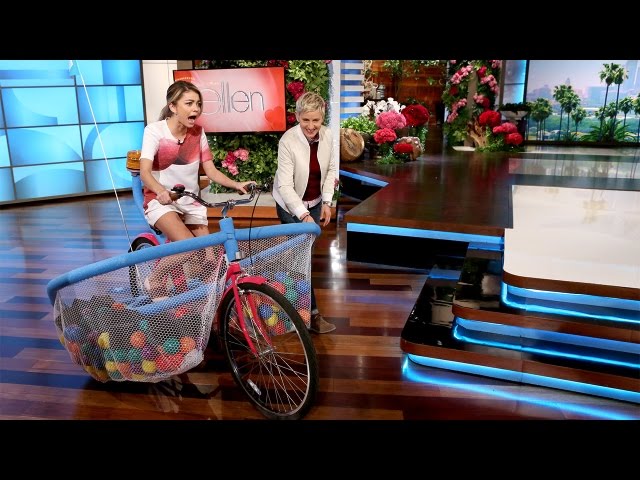 Sarah Hyland on Riding a Bike