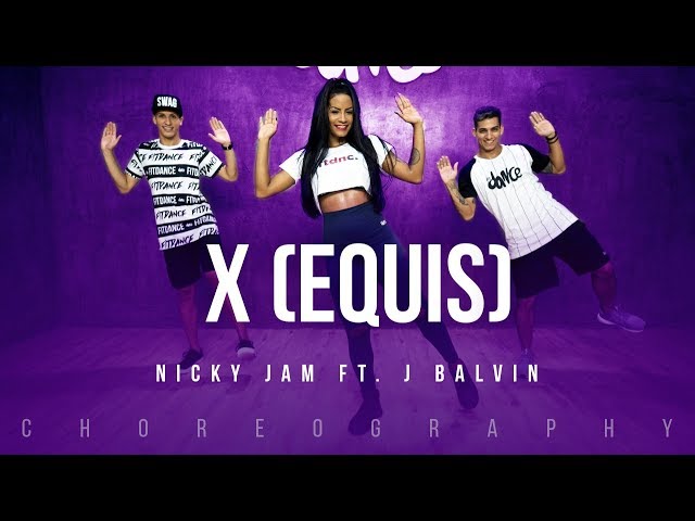 X (Equis) - Nicky Jam ft. J Balvin | FitDance Life (Coreografía) Dance Video
