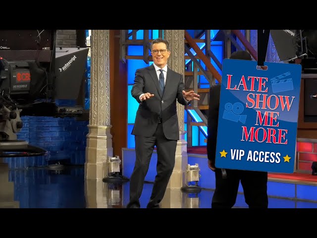 Late Show Me More: Backstage with Kerry Washington!