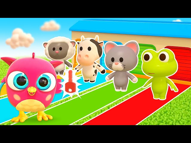 Kartun bayi & video belajar untuk anak. Pelajari hewan untuk anak bersama Hop Hop si Burung Hantu