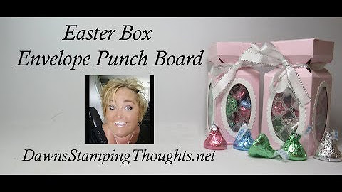 Envelope Punch Board projects