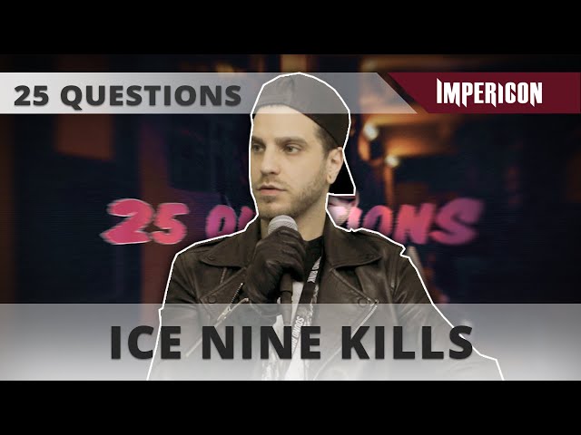 Spencer Charnas from ICE NINE KILLS | 25 QUESTIONS