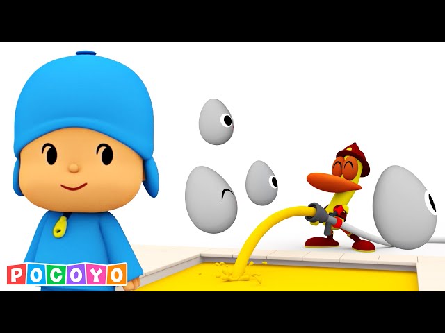 😱 Pocoyo discovers amazing EGGS in the Pool?! | Pocoyo English - Official Channel | Kids Cartoons