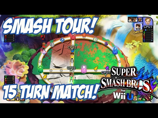Smash Tour! [Super Smash Bros. for Wii U] [1080p60]