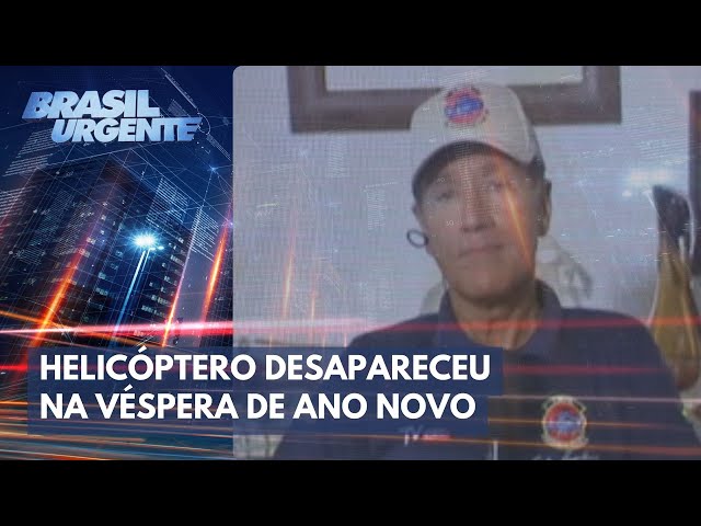 Comandante Hamilton explica buscas pelo helicóptero desaparecido em SP | Brasil Urgente