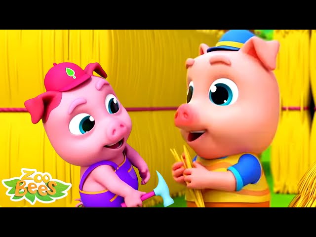 Three Little Pigs Story and More Fun Learning Videos by Zoobees