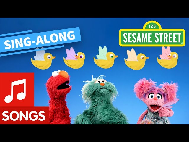 Sesame Street: 5 Little Fairy Ducks Lyric Video