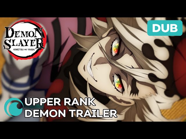 Demon Slayer: Kimetsu no Yaiba | UPPER RANK DEMON DUB TRAILER