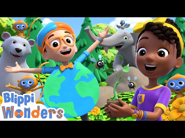 Blippi & Meekah's Earth Day Song! | Blippi Wonders Educational Videos for Kids