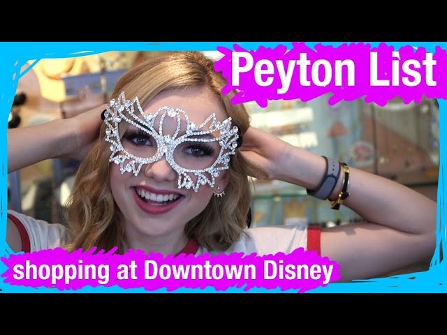 Peyton List Goes Shopping at Disney Springs | WDW Best Day Ever