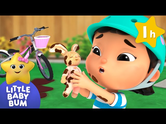 Muddy Accident! Bunny Wash! ⭐ LittleBabyBum Nursery Rhymes - One Hour of Baby Songs