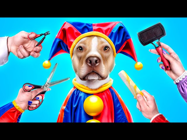 The Amazing Digital Circus! From Dog to Digital Circus Pomni Makeover!