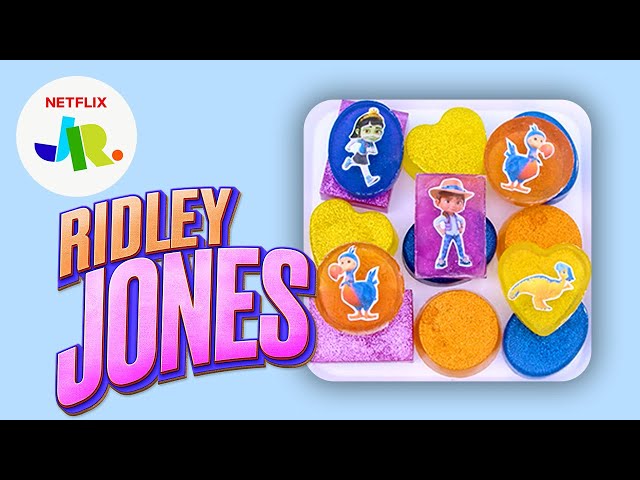 Ridley Jones DIY Soap Shapes & Colors for Kids! 🧼 Netflix Jr