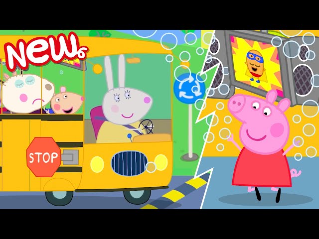 Peppa Pig Tales 🚌 The NEW School Bus! 🫧 Peppa Pig Episodes