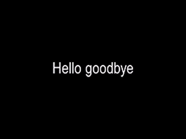 Charli xcx - Hello goodbye (official lyric video)