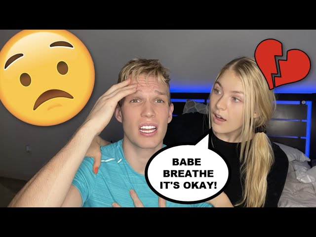 PANIC ATTACK PRANK ON GIRLFRIEND!! **cute reaction**