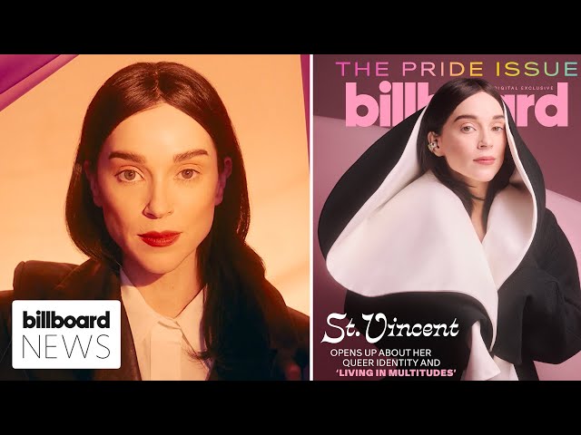 St. Vincent Stuns In Custom Bose Earbuds on Billboard's Exclusive Pride Issue | Billboard News