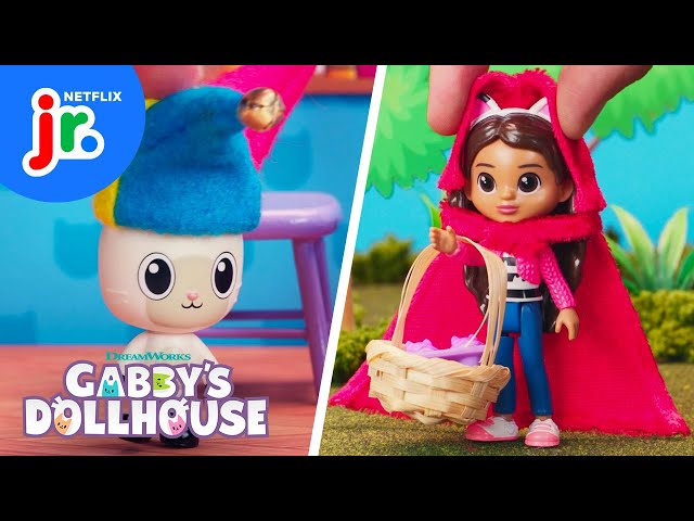 Little Red Riding Gabby 😻🧁 Gabby's Dollhouse Toy Play | Netflix Jr