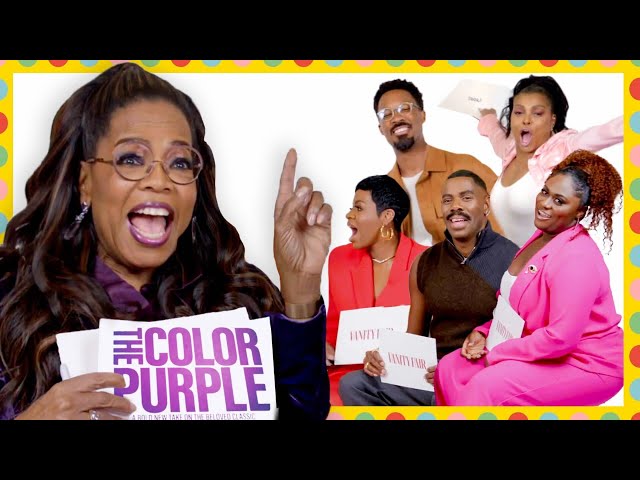 'The Color Purple' Cast Tests How Well They Know Each Other | Vanity Fair