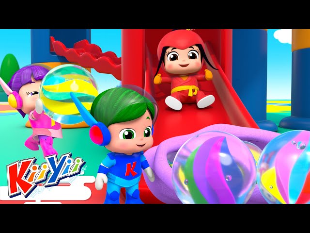 Marble Run Fun | KiiYii Kids Games and Songs - Sing and Play!