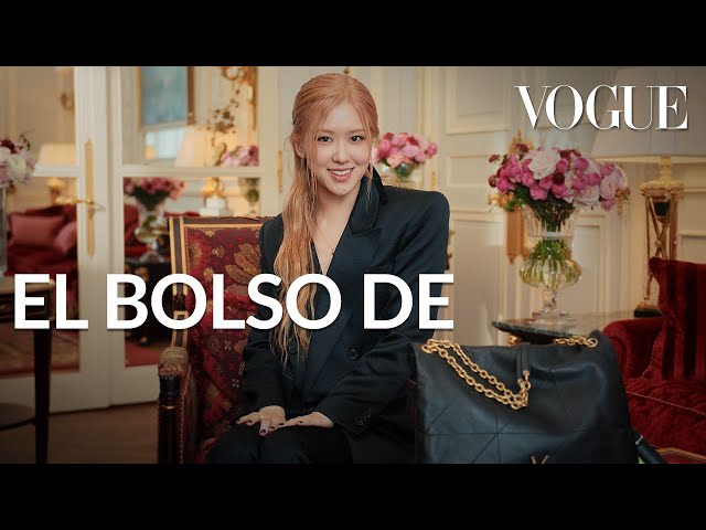 Rosé de BLACKPINK  revela qué lleva en su bolso negro de Saint Laurent|Vogue México y Latinoamérica